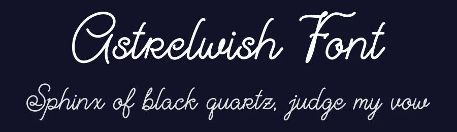 Astrelwish Font by Denustudios — Script Handwritten Font — thumbnail 2