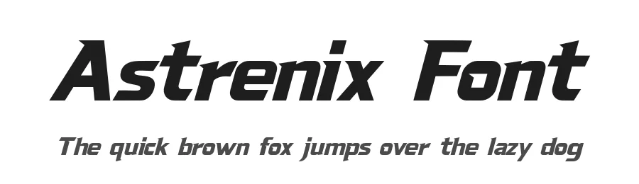 Astrenix Font by Indotype Foundry — Display Font