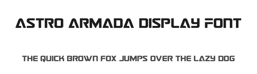 Astro Armada Display Font by Iconian Fonts — Display Font