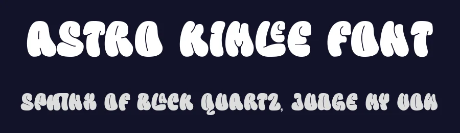 Astro Kimlee Font by Dantype — Display Font — thumbnail 2