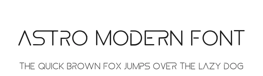 Astro Modern Font by nestype — Sans Serif Font