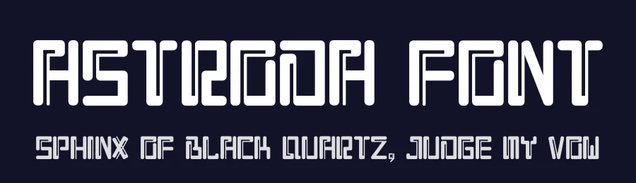 Astroda Font by Cikareotype Studio — Display Font — thumbnail 2
