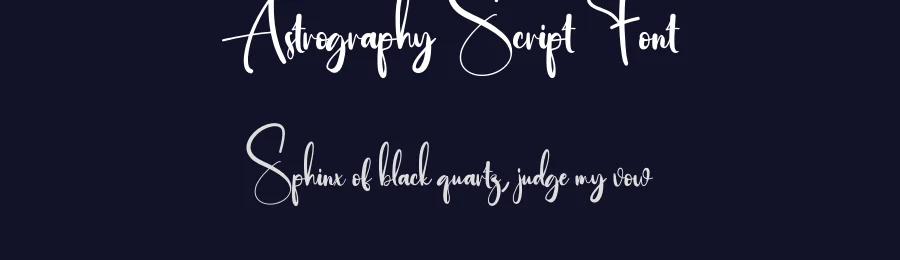Astrography Script Font by creativeletter — Script Handwritten Font — thumbnail 2