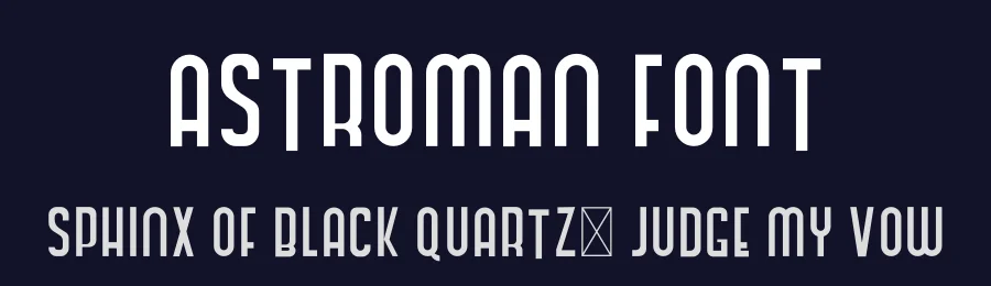 Astroman Font by mhdafifersya — Sans Serif Font — thumbnail 2