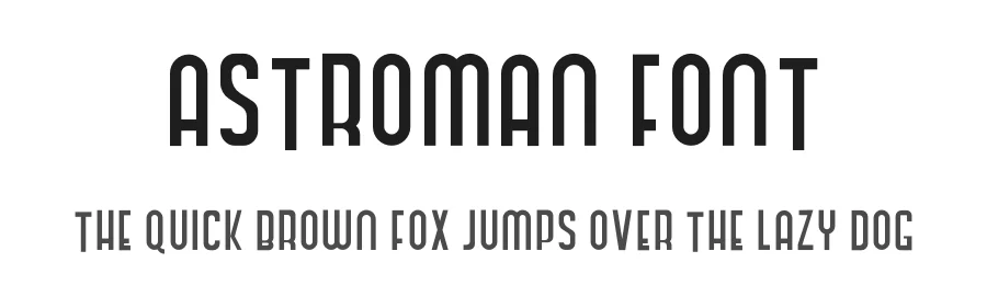 Astroman Font by mhdafifersya — Sans Serif Font