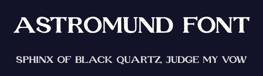Astromund Font by UICreative — Serif Font — thumbnail 2