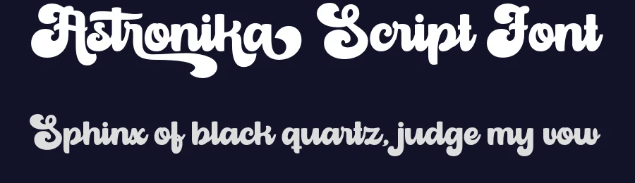 Astronika Script Font by ahweproject — Script Handwritten Font — thumbnail 2