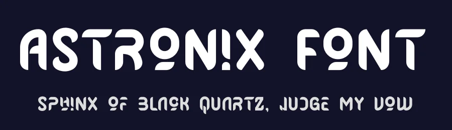 Astronix Font by Rismatype — Display Font — thumbnail 2