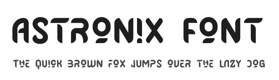 Astronix Font by Rismatype — Display Font