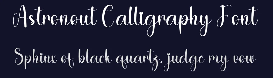 Astronout Calligraphy Font by freshtypeink — Script Handwritten Font — thumbnail 2
