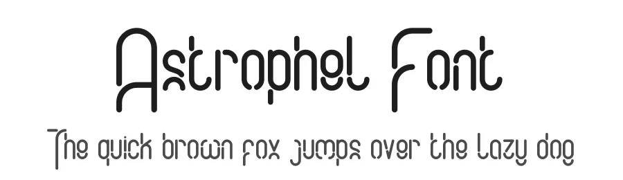 Astrophel Font by inDhika creative — Display Font