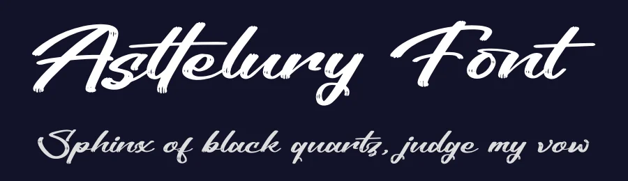 Asttelury Font by letterenastudios — Script Handwritten Font — thumbnail 2