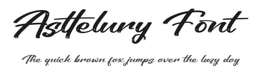Asttelury Font by letterenastudios — Script Handwritten Font