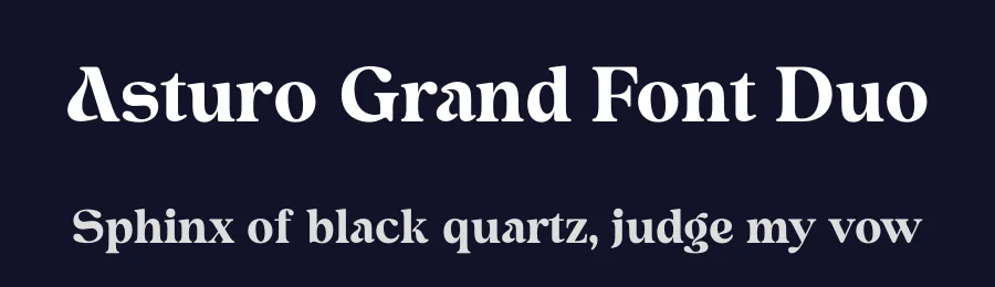 Asturo Grand Font Duo by grahatype — Script Handwritten Font — thumbnail 2