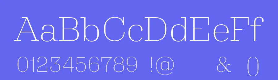 AT Lang Font Family by ArrowType — Slab Serif Font — thumbnail 3