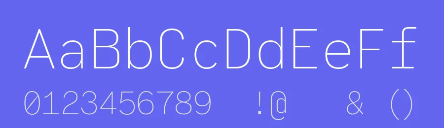 AT Name Code Font Family by ArrowType — Sans Serif Font — thumbnail 3
