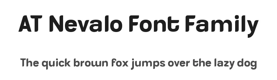 AT Nevalo Font Family by Ardyanatypes โ Sans Serif Font