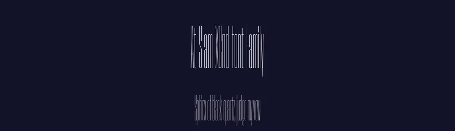 At Slam XCnd font Family by Arillatype Studio — Sans Serif Font — thumbnail 2