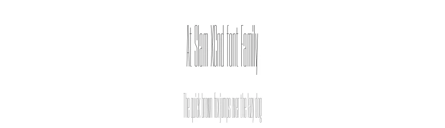 At Slam XCnd font Family by Arillatype Studio — Sans Serif Font