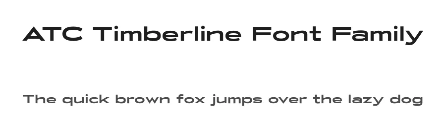 ATC Timberline Font Family by Avondale Type Co β Sans Serif Font