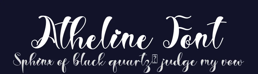 Atheline Font by Yoga Letter — Script Handwritten Font — thumbnail 2