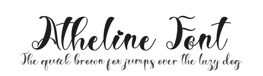 Atheline Font by Yoga Letter — Script Handwritten Font
