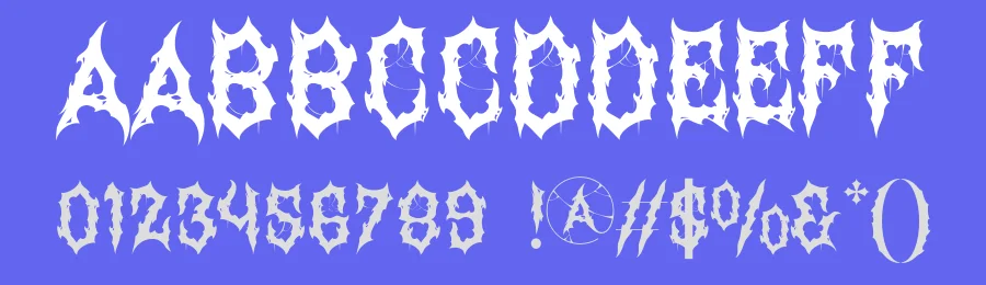 Atherna Font by burntilldead — Blackletter Font — thumbnail 3