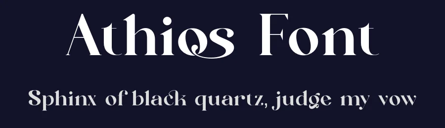 Athios Font by Penatic Studio — Serif Font — thumbnail 2