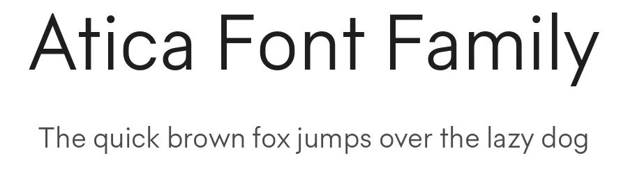 Atica Font Family by Rui Abreu β Decorative Font
