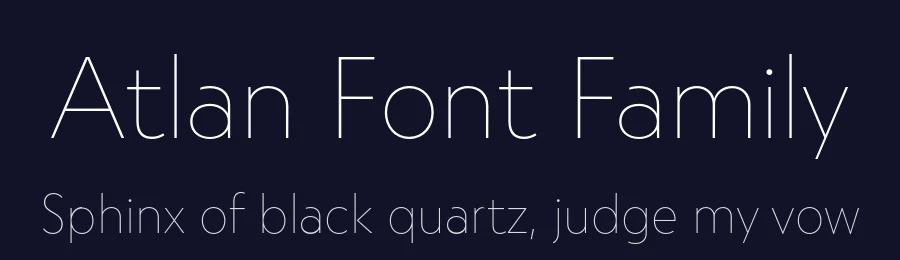 Atlan Font Family by Latinotype — Sans Serif Font — thumbnail 2