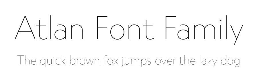 Atlan Font Family by Latinotype — Sans Serif Font