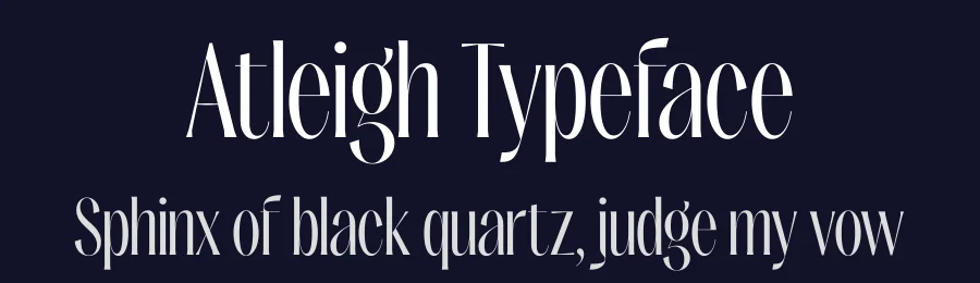 Atleigh Typeface by RajeshRajput — Script Handwritten Font — thumbnail 2