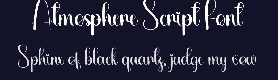 Atmosphere Script Font by creativeletter — Script Handwritten Font — thumbnail 2