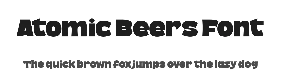 Atomic Beers Font by timelesstype.co — Display Font