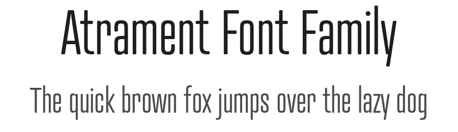 Atrament Font Family by Suitcase Type Foundry — Decorative Font