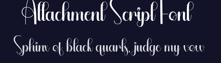 Attachment Script Font by andikastudio — Script Handwritten Font — thumbnail 2