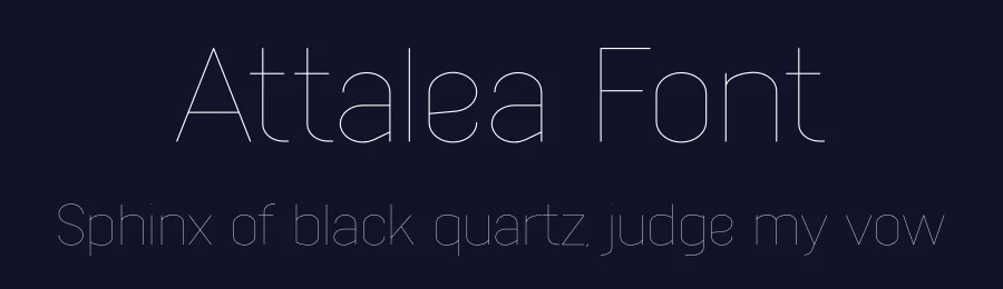 Attalea Font by vpcreativeshop — Sans Serif Font — thumbnail 2