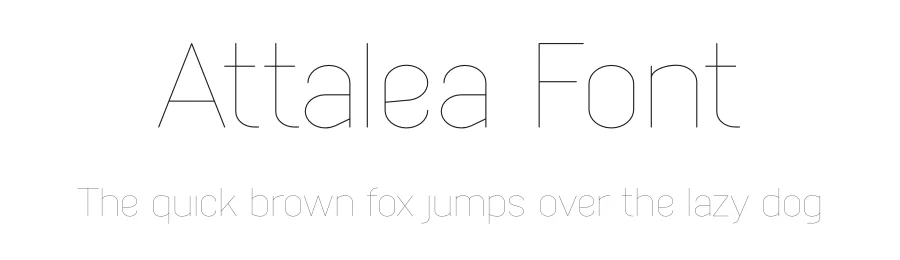Attalea Font by vpcreativeshop — Sans Serif Font