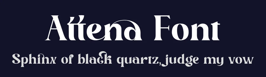 Attena Font by Penatic Studio — Serif Font — thumbnail 2