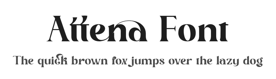 Attena Font by Penatic Studio — Serif Font