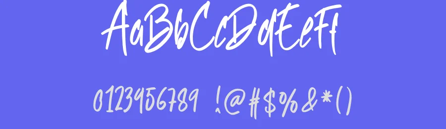 Attractive Brush Font by creativeletter — Script Handwritten Font — thumbnail 3