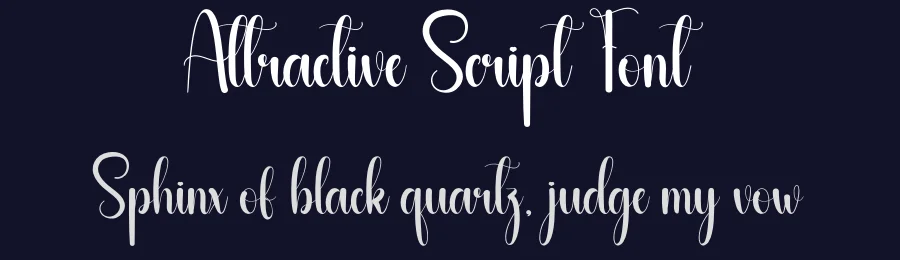 Attractive Script Font by andikastudio — Script Handwritten Font — thumbnail 2