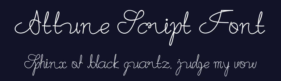 Attune Script Font by Letternesia studio — Script Handwritten Font — thumbnail 2
