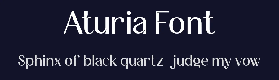 Aturia Font by Nollevs — Decorative Font — thumbnail 2