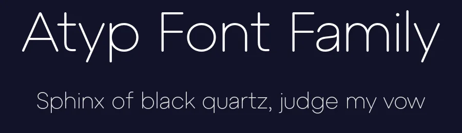 Atyp Font Family by Suitcase Type Foundry — Decorative Font — thumbnail 2