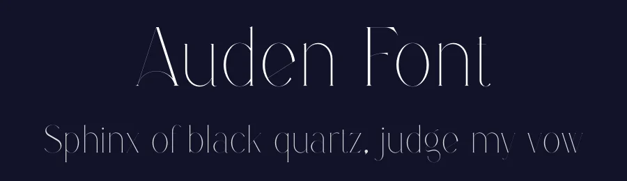 Auden Font by vpcreativeshop — Serif Font — thumbnail 2