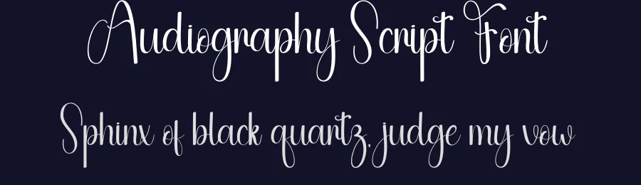 Audiography Script Font by andikastudio — Script Handwritten Font — thumbnail 2