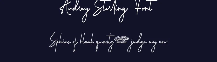 Audrey Sterling Font by noahtype — Script Handwritten Font — thumbnail 2