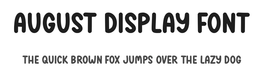 August Display Font by Craftedtype — Decorative Font