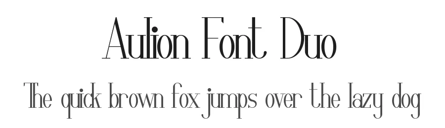 Aulion Font Duo by CalligraphyFonts.net — Script Handwritten Font